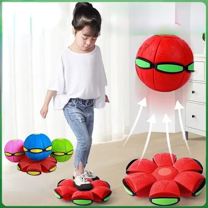 Flat-to-Ball Magic Toy